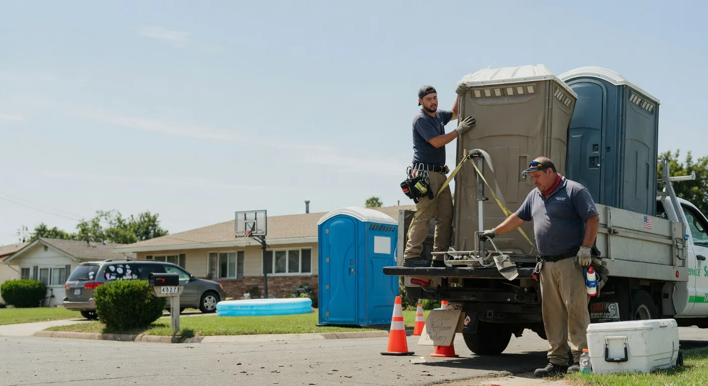 Porta Potty Rental in Glasford, IL near me